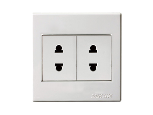 Three companies, one product, two-position two-pole oblate dual-purpose socket